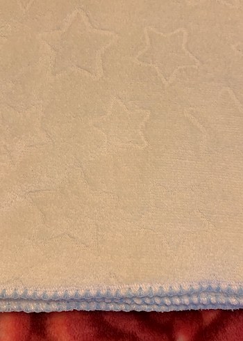 Nakışlı Beyaz Bebek Battaniyesi - Görsel 2