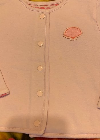 Kız Çocuk Uzun Kollu Düğmeli Hırkalar - Görsel 3