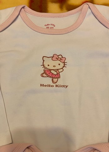 Uzun Kollu Hello Kitty Bebek Body 2'li - Görsel 3