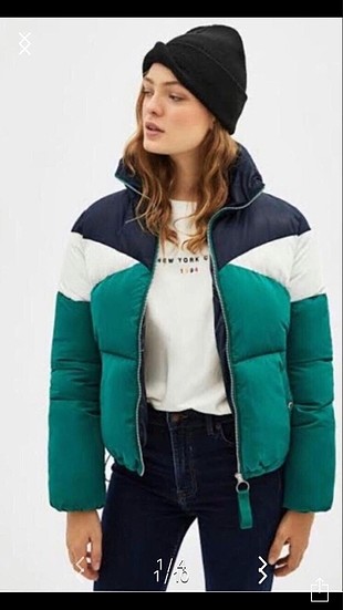 bershka şişme mont