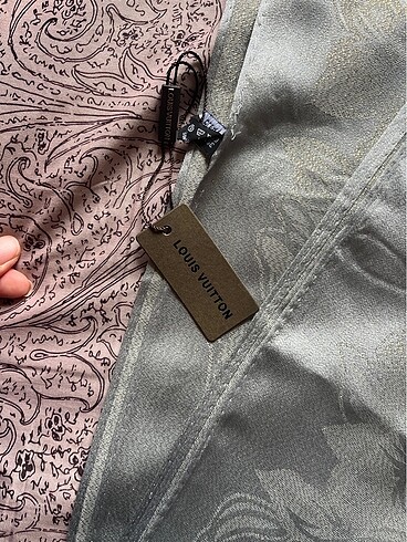 Beden gri Renk Louis vuitton ithal şal