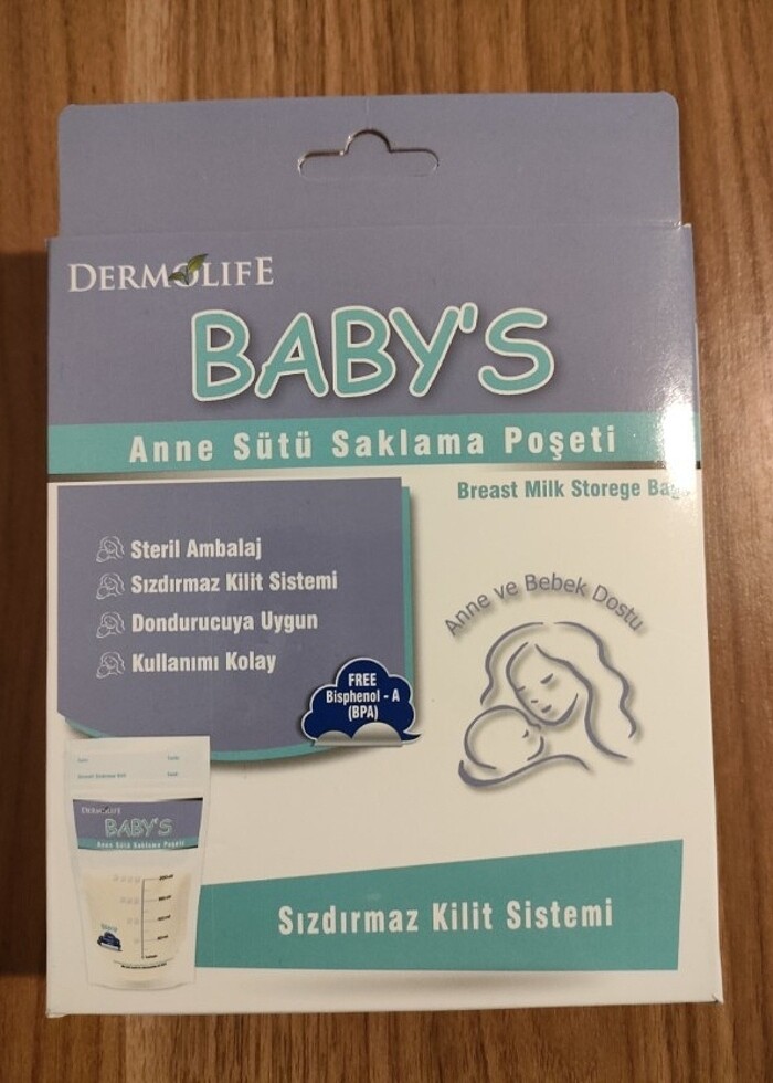 Süt saklama poşeti 23 adet - Görsel 5