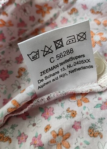 Kız bebek çiçekli gömlek - Görsel 3