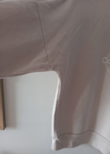 Bej Kadın Sweatshirt Uzun Kollu Salaş Kesim - Görsel 4