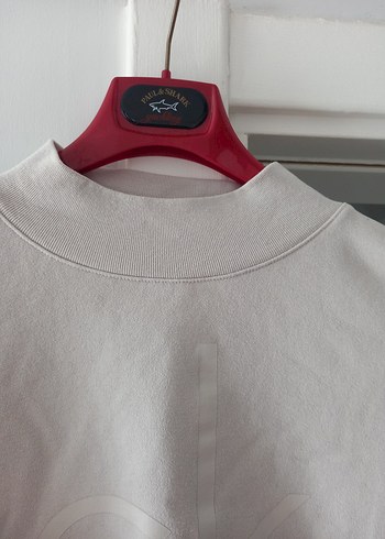 Bej Kadın Sweatshirt Uzun Kollu Salaş Kesim - Görsel 6