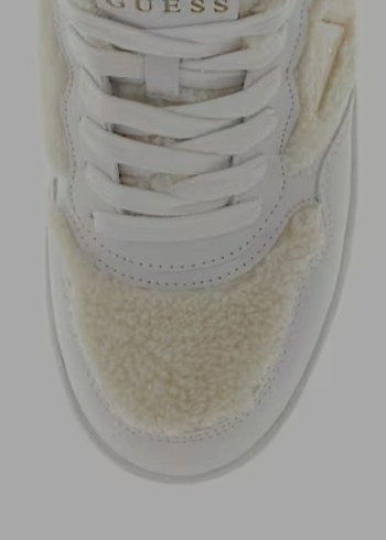 Beyaz Kürklü Kadın Spor Ayakkabı GUES.S. - Görsel 5