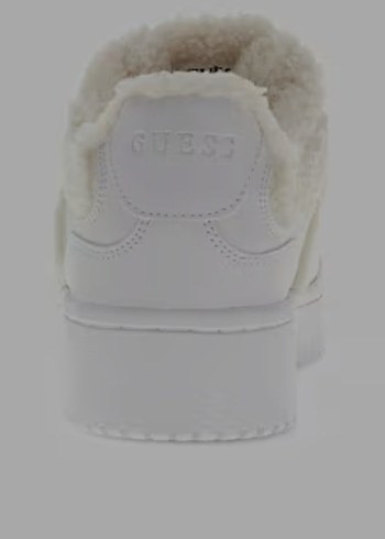 Beyaz Kürklü Kadın Spor Ayakkabı GUES.S. - Görsel 4