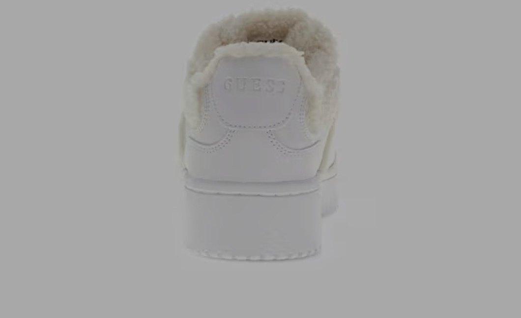 Beyaz Kürklü Kadın Spor Ayakkabı GUES.S. - Görsel 4