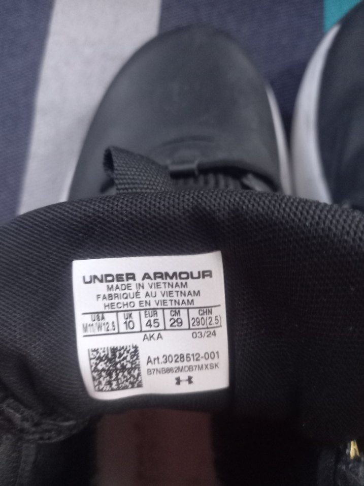 Erkek UA Lockdown 7 Basketbol Ayakkabısı Siyah - Görsel 4