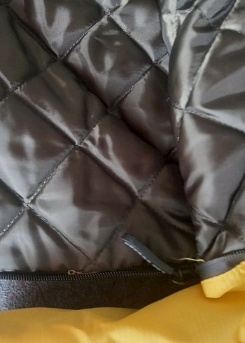 Sarı Kapüşonlu Erkek Spor mont - Görsel 7