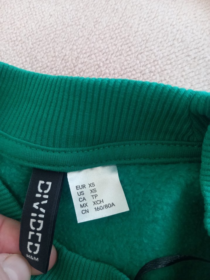 Yeşil Kalın Kadın Sweatshirt - Görsel 4