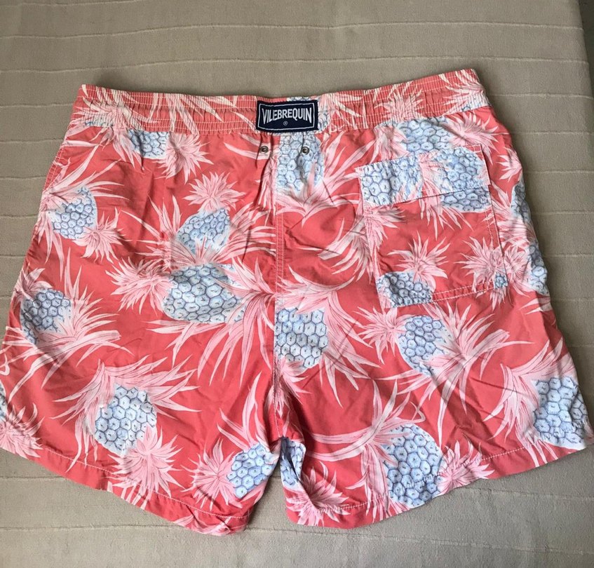 Renkli Ananas Desenli Erkek Midi Mayo - Görsel 2