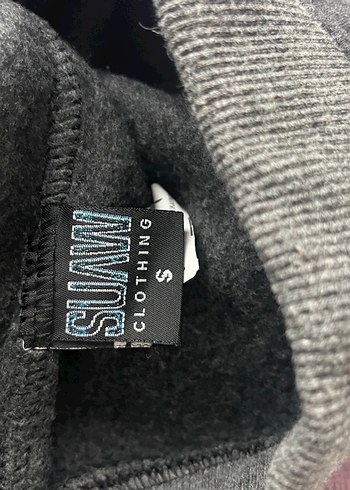 Gri Baskılı Fermuarlı Kadın Eşofman Altı - Görsel 2