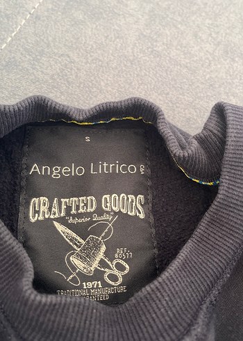 Siyah Erkek Baskılı Sweatshirt - Görsel 3