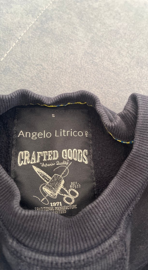 Siyah Erkek Baskılı Sweatshirt - Görsel 3