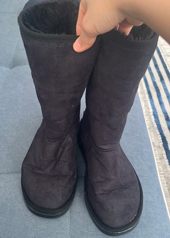 Kahverengi Tokalı Kadın Dolgu Topuklu Bot - Görsel 3