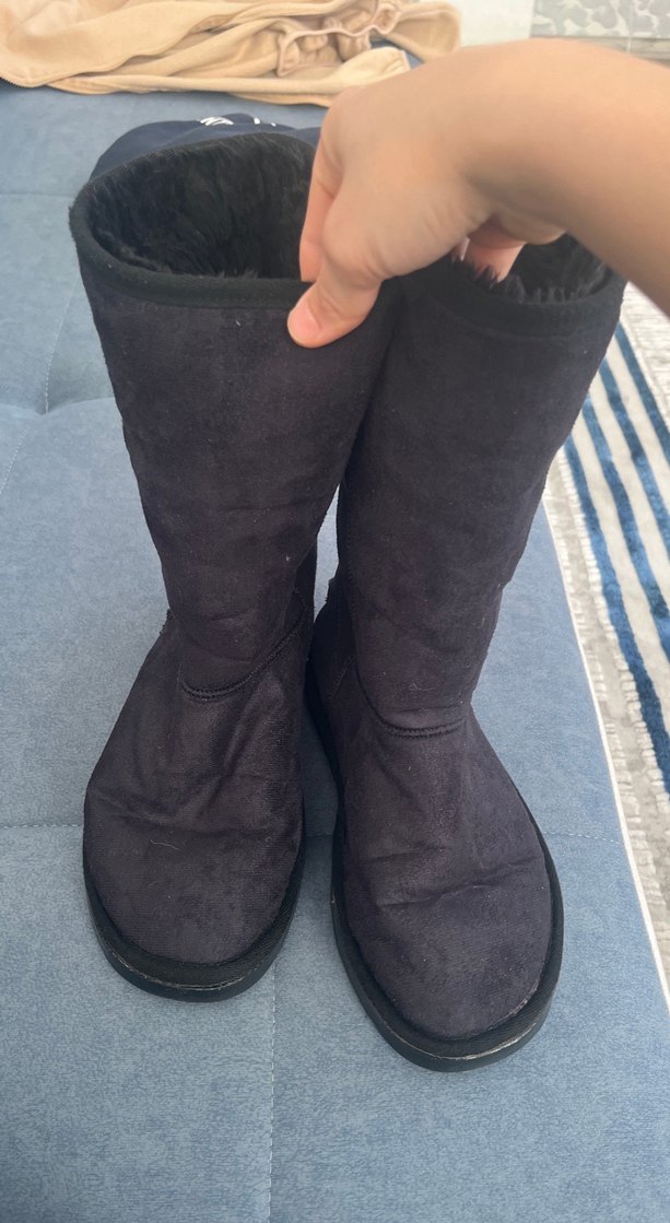 Kahverengi Tokalı Kadın Dolgu Topuklu Bot - Görsel 3