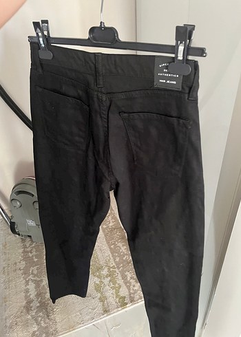 Mavi Jeans Siyah İnci İşlemeli Kadın Denim Pantolon