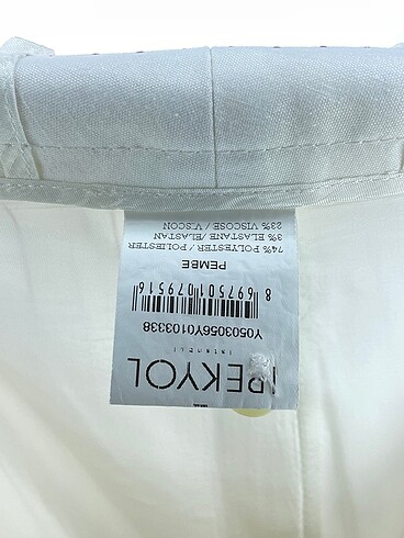 universal Beden beyaz Renk ipekyol Kumaş Pantolon %70 İndirimli.