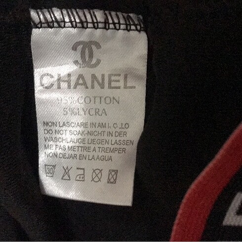 7 Yaş Beden siyah Renk Chanel 7/8 yaş tayt