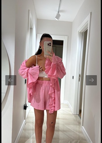 Diğer Pembe Mini Bağcıklı Takım İlayda çamur
