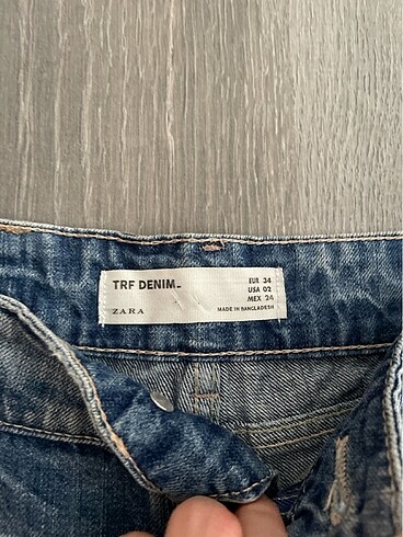 Zara Yurt dışından zara mini şort