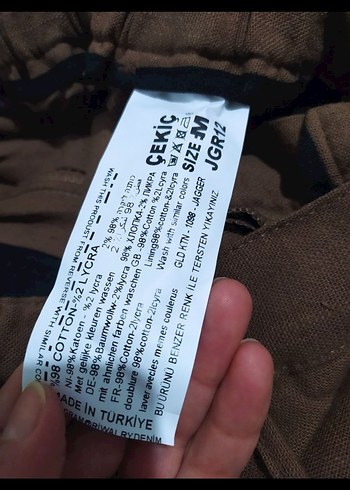 Bagi keten Erkek Pantolonu - Görsel 9