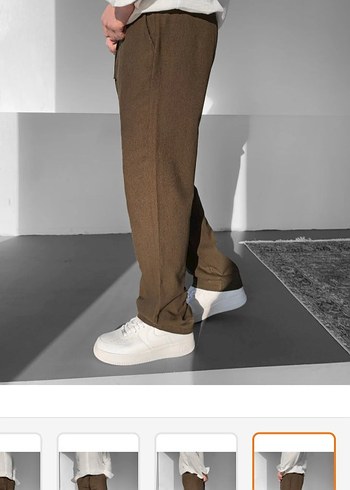 Bagi keten Erkek Pantolonu - Görsel 3