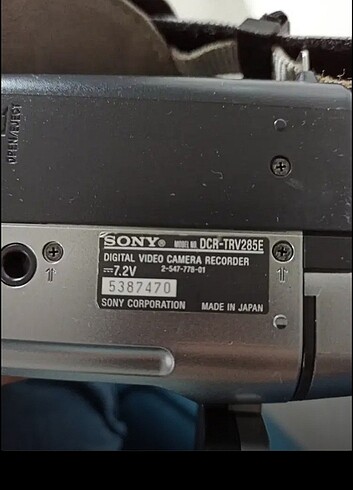 Sony Fotoğraf Makinesi 