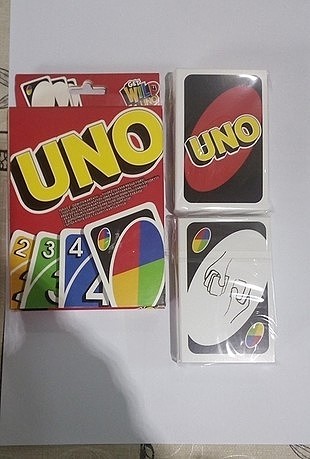Abercrombie & Fitch UNO oyun kartları sıfır ürün kutusunda