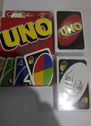 UNO oyun kartları sıfır ürün kutusunda??????