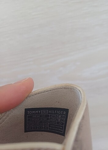 39 Beden ten rengi Renk Tomy hilfiger keten ayakkabi