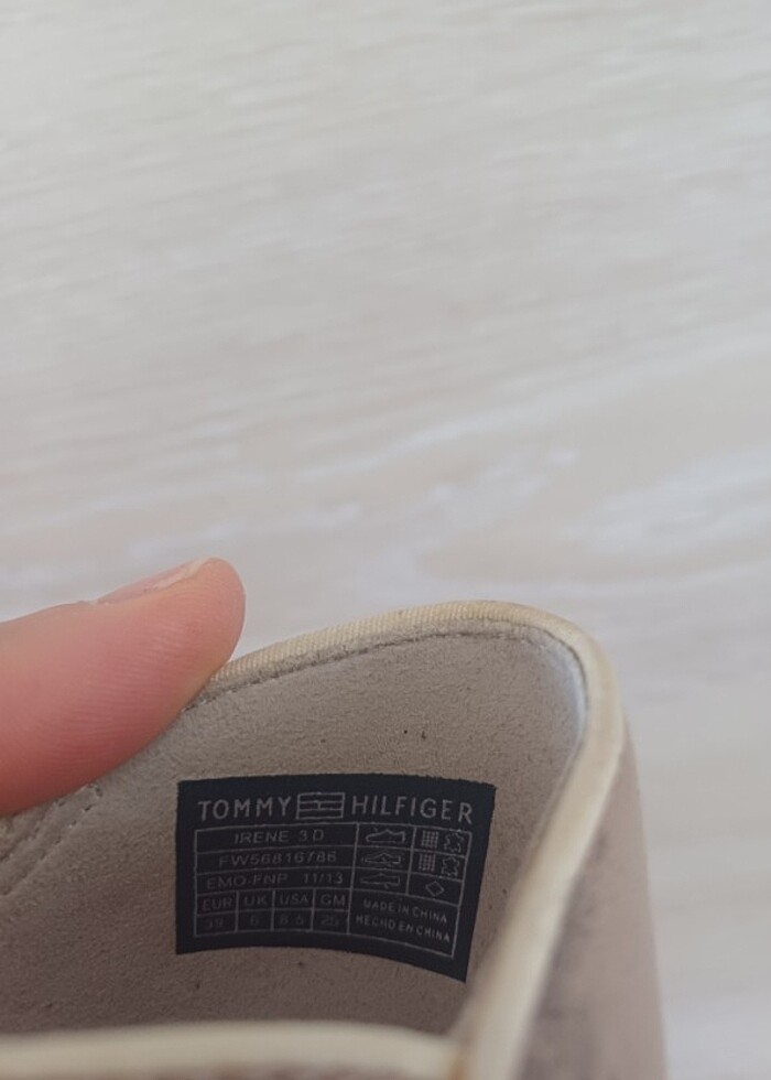 Tomy hilfiger keten ayakkabi - Görsel 4