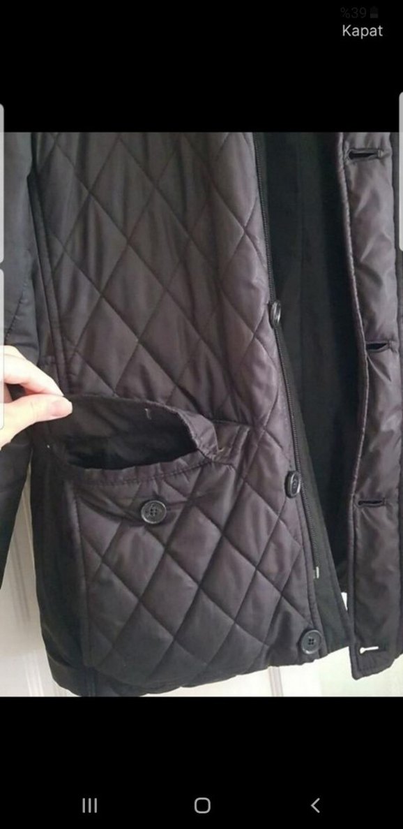 Kip erkek Mont - Görsel 3