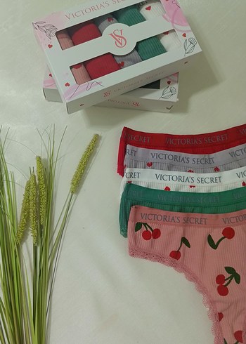 s Beden Victoria's Secret 5'li Tanga Seti
