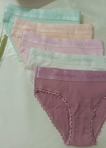 s Beden çeşitli Renk Calvin Klein 5 li Kadın Külot Seti