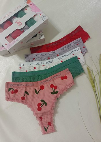Victoria s Secret Victoria's Secret 5'li Tanga Seti