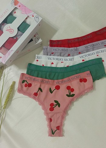 m Beden Victoria's Secret 5li Tanga Seti