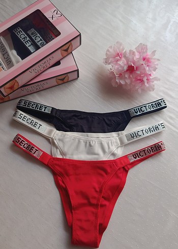 Victoria s Secret Victoria's Secret Taşlı Külot Takımı