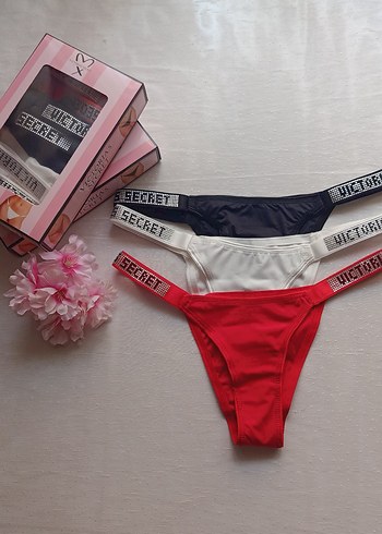 Victoria's Secret Taşlı Külot Seti
