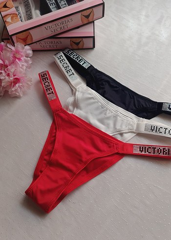 Victoria s Secret Victoria's Secret Taşlı Külot Seti