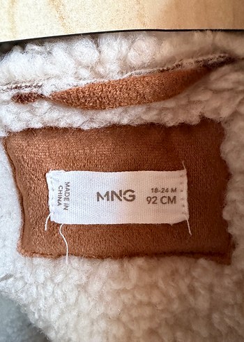 erkek kız Çocuk Süet Kürk Detaylı Bohem Ceket - Görsel 3