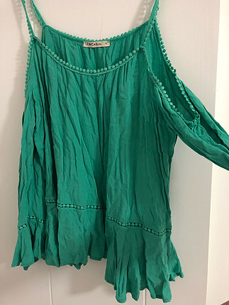 xl Beden Lc waikiki omuz detaylı bluz