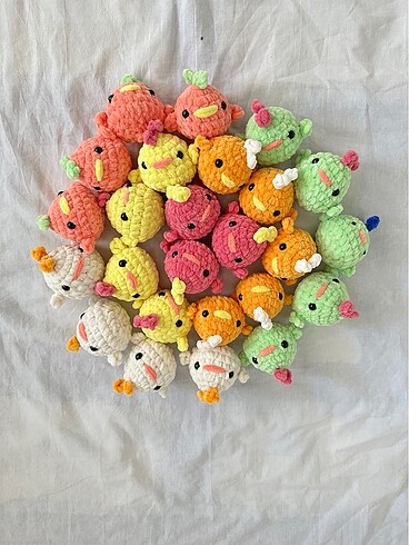 Beden Renk Yumuşacık Civciv Amigurumi