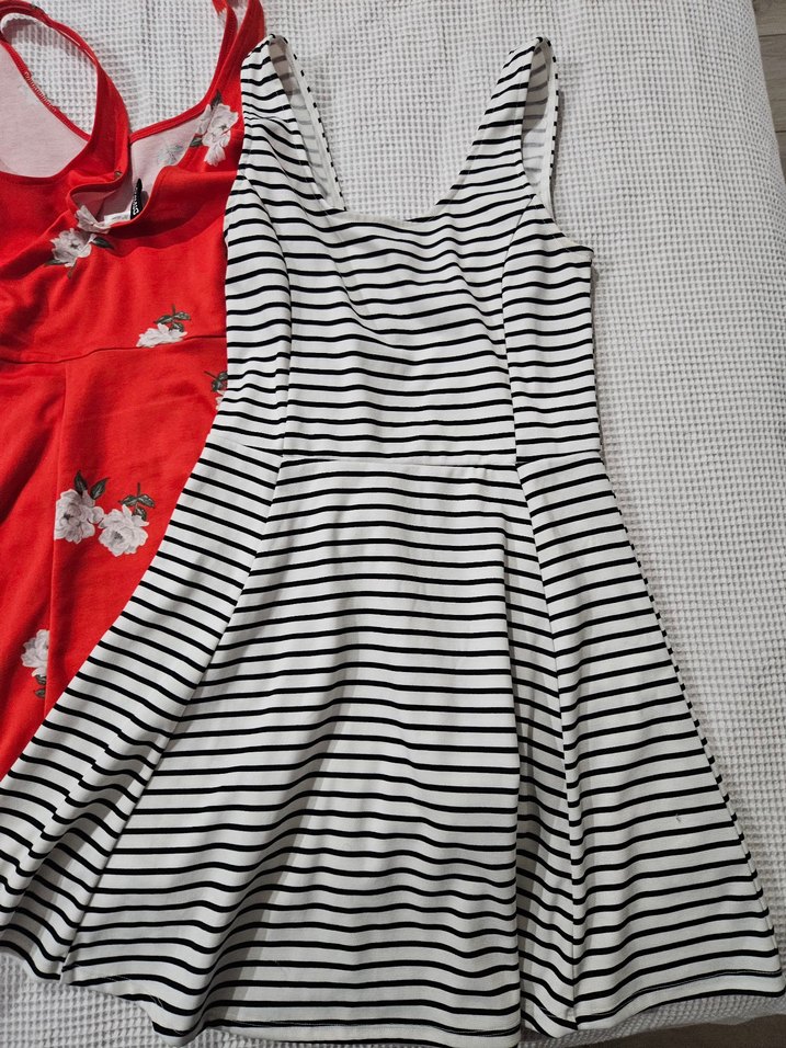 H&M Çizgili Elbise - Görsel 2