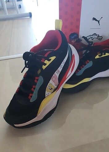 36 Beden Puma unisex çocuk spor ayakkabı 