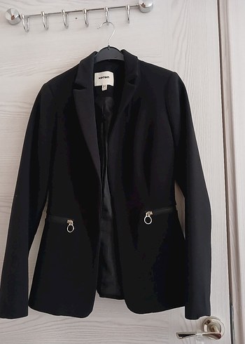 Koton Siyah Kadın Blazer Ceket