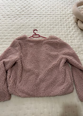 44 Beden pembe Renk Pembe Peluş Ceket