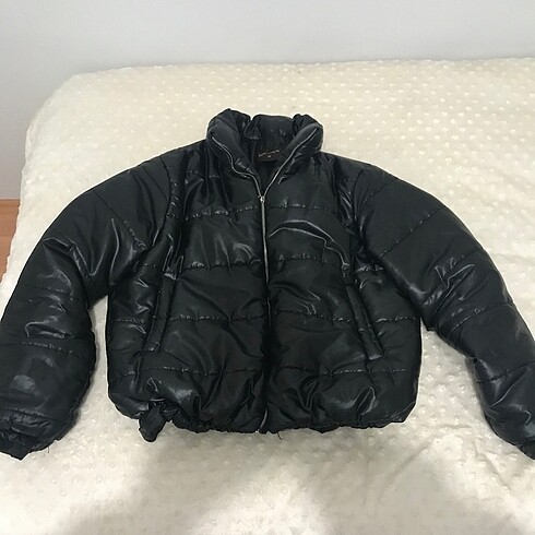 Diğer siyah şişme mont
