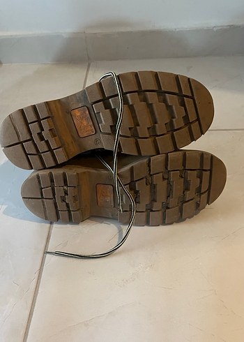 Sokak Stili Kahverengi erkek Bot - Görsel 4